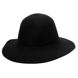 Chapeu Cata Ovo Feltro Preto