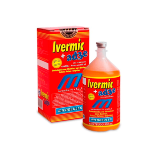 Ivermic + Ad3e 500ml (Ivermectina 1%)