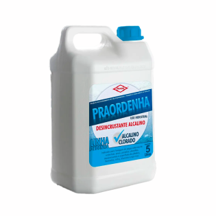 Praordenha Alcalino 5 lt (Alcalinizantes/hipoclorito de Sódio/tensoativo Não Ionico (principio a)