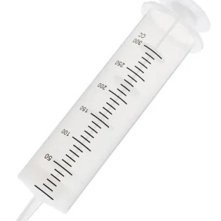 Seringa 300 ml Bico Dosador