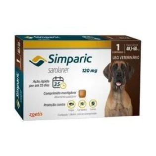 Simparic 40 a 60kg Individual 120mg (Sarolaner)