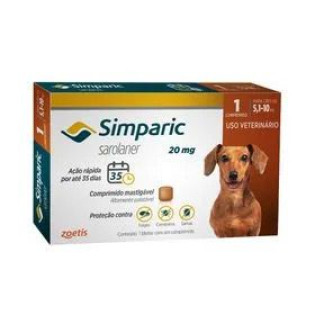 Simparic 5 a 10kg Individual 20mg (Sarolaner)