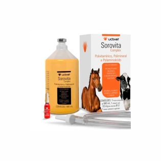 Sorovita Complex 500 ml (Vitamina B1/b2/b6 Nicotinamida/dextrose/cloreto de Sódio)