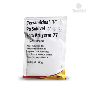 Terramicina po Sol.c/antigerm (Terramicina (cloridrato de Oxitetraciclina))