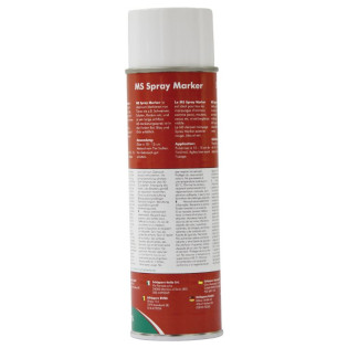 Tinta Marcador Spray 500ml Vermelha