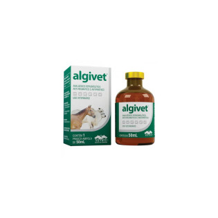 Algivet 50 ml (Fenildimetilpirazolona - Dipirona Sódica)