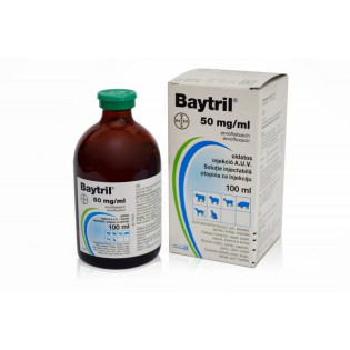 Baytril Inj 50ml (Enrofloxacino)