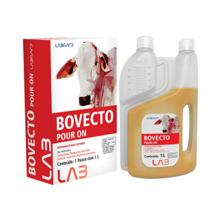 Bovecto Pour-on lt (Cipermetrina/ Clorpirifós/ Butóxido de Piperolina/ Geraniol)