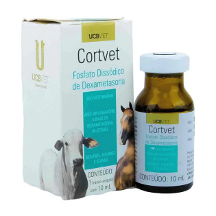 Cortvet 10 ml (Dexametasona (fosfato Dissódico))