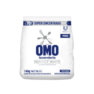 Detergente em pó Omo Perfect White 4kg