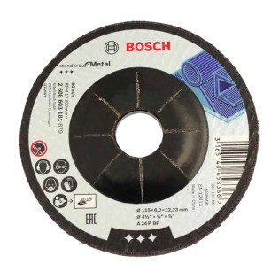 Disco de Desbaste Para Metal 115mm Gr24 2608603181000