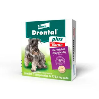 Drontal Plus 10kg (2 Comprimidos) (Praziquantel)