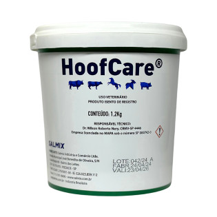 Hoofcare 1,2kg (Oleo Essencial de Melaleuca, Citrato de Cobre e Cloreto de Zinco)