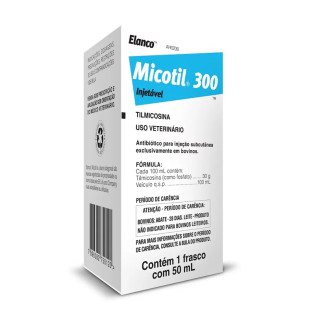 Micotil Injecao 300mg/50ml (Tilmicosina)