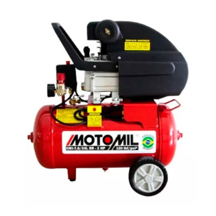 Motocompressor Cmi 7,6/24br 120lbs 2hp 220 Nacional.