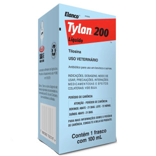 Tylan 200 - 100ml (Tilosina)