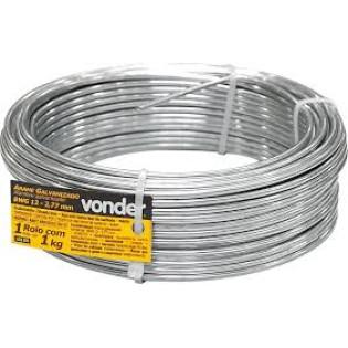 Arames Galvanizados - Bwg 20 - Vonder - 74 91 020 000