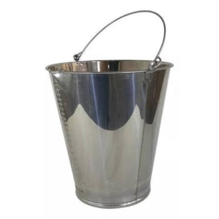 Balde de Leite Aluminio 10 l