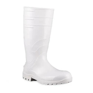 Bota Pvc Branca C/longo