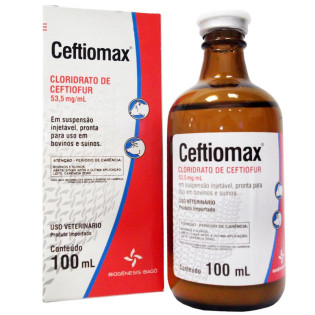 Ceftiomax 100 ml (Cloridrato de Ceftiofur)