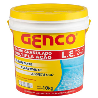 Cloro Gran 10kg Multipla Ação - Genco - 405248a