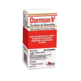 Dormiun v (Cloridrato de Detomidina)