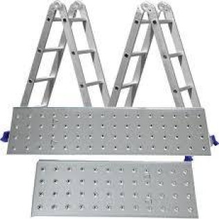 Escada Multifuncional 4x4 c/ Plataforma - Mor - 005224