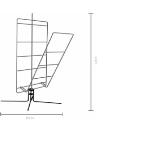 Espeto Costelao Fogo de Chao Rotativo - Grilazer - Su0402 Espeto Costelao Fogo de Chao Rotativo - Grilazer - Su0402