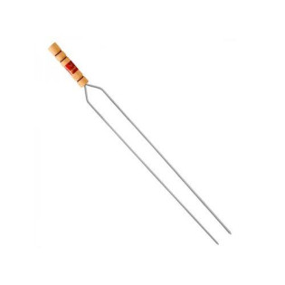 Espeto Gaucho 2 Haste Aço 75cm - Grilazer - Ga004