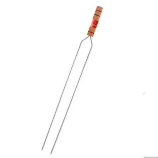 Espeto Gaucho 2 Haste Aço 85cm - Grilazer - Ga005