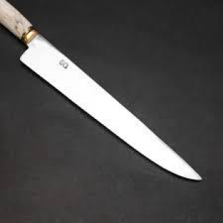 Faca Elegance Inox 3mm Cabo em Cervo - sg - Ref. 388