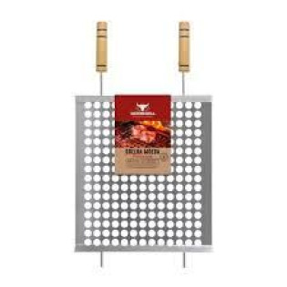 Grelha Gaucho Tela Moeda 40x49cm - Grilazer - Ga142