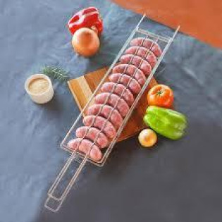 Grelha Para Linguiça 12x48cm - Grilazer - Ga115
