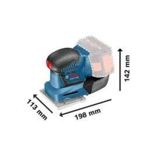 Lixadeira 18v Gss 18v-10 - 0 601 9d0 200