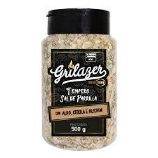 Sal Para Parrilla Com Cebola, Alho e Alecrim 500g - Grilazer - Gr0643