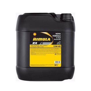 Shel Rimula Rt4x 15w40 -20 lt