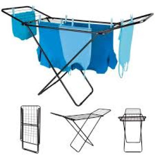 Varal Chao C/abas Preto - Mor - 006217